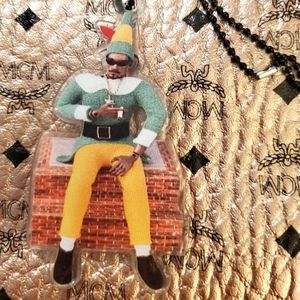 SNOOP Dogg 📿 Rappers of the 90's Double-sided Pendent /Keychain/ Car's rearview